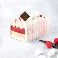 Vacherin vanille framboise