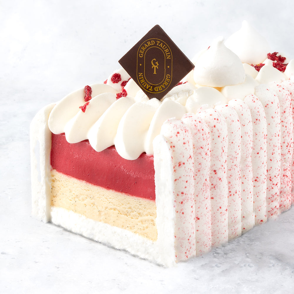 Vacherin vanille framboise